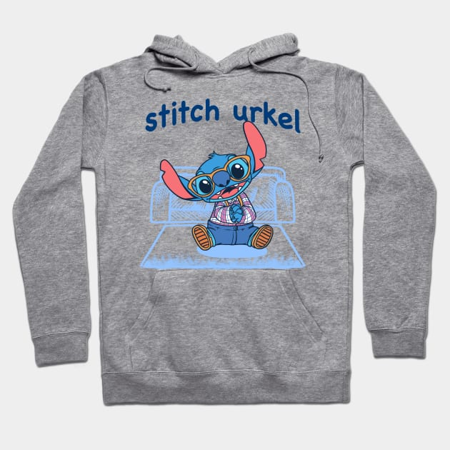Stitch Urkel Hoodie by nazumouse